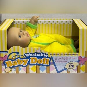 New Lakeshore Washable Baby Doll